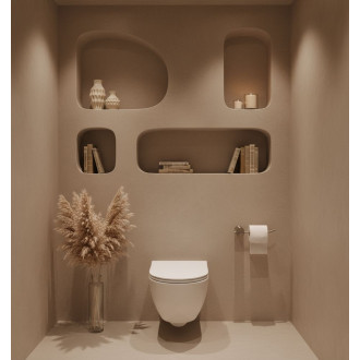 Rea Držák na toaletní papír Tomi 5809 Brush Nickle REA-88056