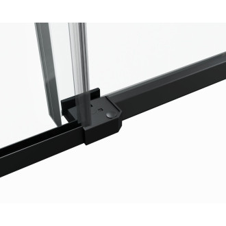 Sprchové dveře BELVER BLACK NEW