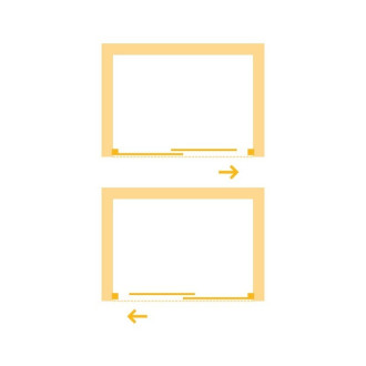 Sprchové dveře BELVER CHROM NEW