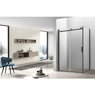 Pevná boční stěna PANEL BELVER BLACK NEW