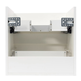 Koupelnová skříňka bez umyvadla Naturel Project 52,5x51x45,3 cm bílá lesk PROJECT260BIBU