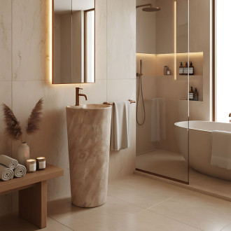 Rea Volně stojící umyvadlo REA Blanka Savana Matt REA-U3615