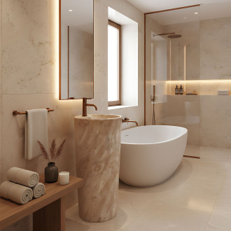 Rea Volně stojící umyvadlo REA Blanka Savana Matt REA-U3615