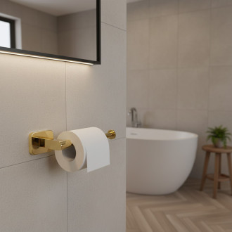 Rea Držák na toaletní papír 5909 Nico Gold REA-88060