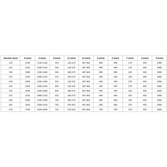 Sprchové dveře Mexen Mist s pravými panty 130 cm, černý rám, černé - 8A4-130-001-70-70-P