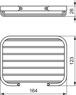 Ideal Standard CONNECT A9158AA držák na mýdlo drátěný
