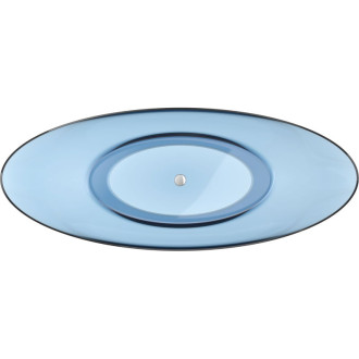 Mexen Vea denim wanna wolnostojąca transparentna 180 x 80 cm, korek chrom - 58091808007