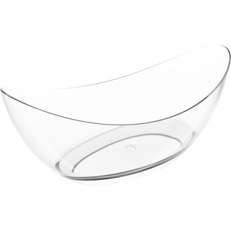 Volně stojící vana Mexen Vea clear 180 x 80 cm, chromová zátka - 58091808008