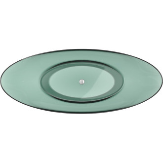 Mexen Vea teal wanna wolnostojąca transparentna 180 x 80 cm, korek chrom - 58091808011