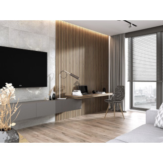 Lamelový nástěnný obklad vnitřní SÉRIE M - Dub sonoma