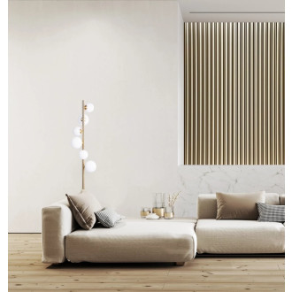 Lamelový nástěnný obklad vnitřní SÉRIE M - Zlatá barva