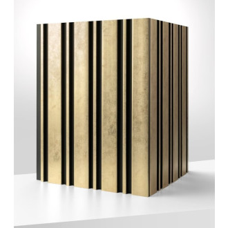Lamelový nástěnný obklad vnitřní SÉRIE M - Zlatá barva