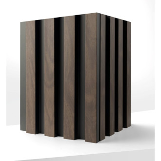 Lamelový nástěnný obklad vnitřní SÉRIE V - Ořech