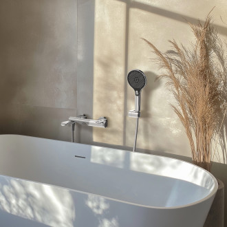 Vanová termostatická baterie COSY-10/K včetně příslušenství, chrom