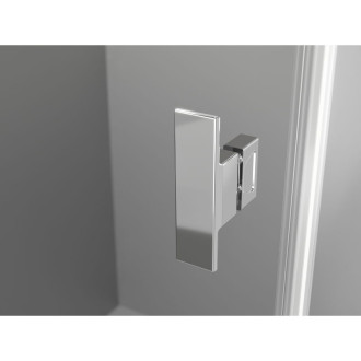 Sprchový kout Mexen Mist-H Duo s pravými panty 85 x 105 cm, průhledný, chrom - 8A5-085L-105P-01-00