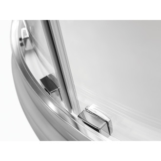 Čtvrtkruhový sprchový kout MODERN CHROM 190