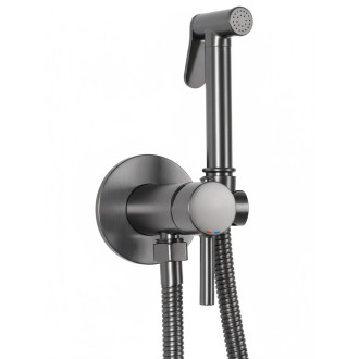 Podomítková bidetová baterie LUNGO LOOP Titan