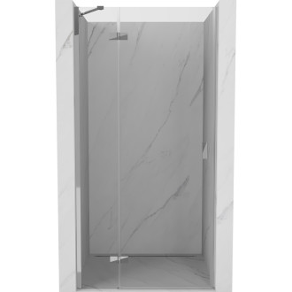 Sprchové dveře Mexen Mist-H s levými panty 95 cm, průhledné, chrom - 8A5-095-000-01-00-L