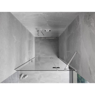 Sprchové dveře Mexen Mist-H s pravými panty 105 cm, průhledné, chrom - 8A5-105-000-01-00-P