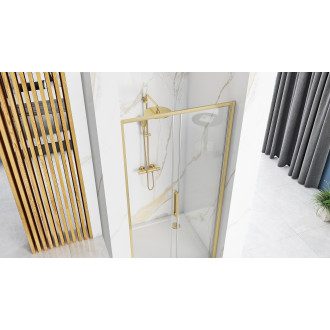 Sprchové dveře REA Rapid Slide 150 Gold Brush