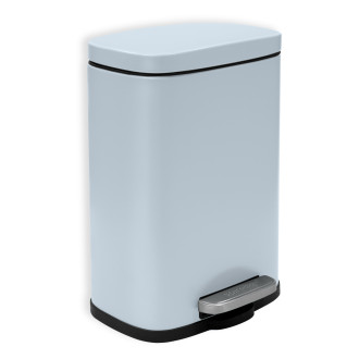 Spirella pedálový odpadkový koš AKIRA matná ledově modrá ocel 5 L 10.20814