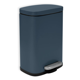 Spirella pedálový odpadkový koš AKIRA matná petrolejová ocel 5 L 10.20815