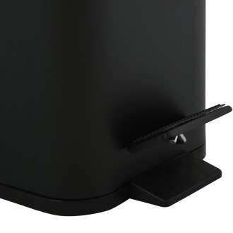 Spirella pedálový odpadkový koš ERIK mátná černá ocel 5 L 10.20497