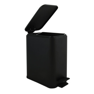 Spirella pedálový odpadkový koš ERIK mátná černá ocel 5 L 10.20497