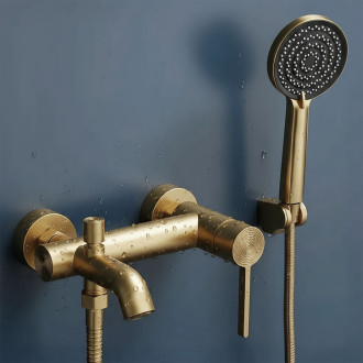 Vanová baterie Rea FOSTER Gold  Brush