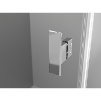 Sprchový kout Mexen Mist-B s výklopným mechanismem 80 x 80 cm, průhledný, chrom - 8A2T-080-080-01-00