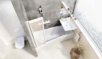 Ravak Vana BE HAPPY II 170x75 L snowwhite C941000000