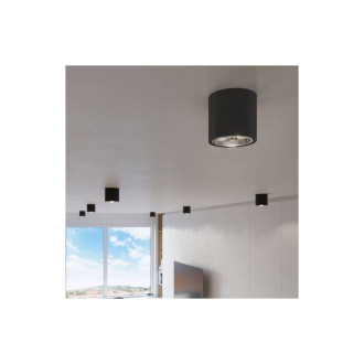 TIUBE Stropní světlo, černá SL.0697