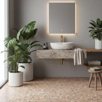 Rea Umyvadlo na desku REA Amelia ASH MATT REA-U8489