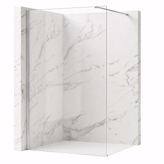 Sprchová zástěna Rea Flexi Transparent / Chrome 120