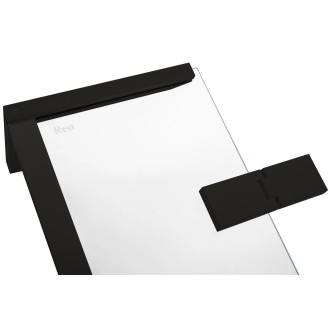 Sprchová kabina REA Hugo Double Black 90x90
