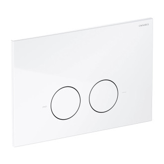 SET: STRONGFRAME stelaż podtynkowy z ECO spłuk. + MINIMAL przycisk spłukujący, biały połysk