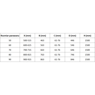 Mexen Mist vanová zástěna jednokřídlá pravá 70 x 150 cm, černý kostkovaný vzor, černá - 8A9-070-001-70-77-P