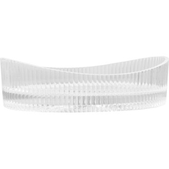 Skleněné umyvadlo Mexen Kivo na desku 50 x 37 cm, průhledné - 24215000