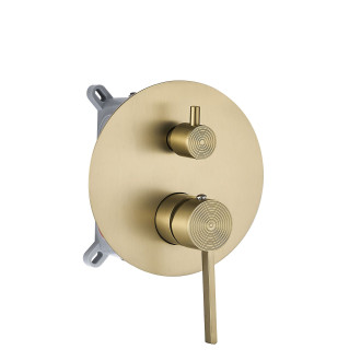 Podomítková sprchová sada Rea Foster Brush Gold + BOX