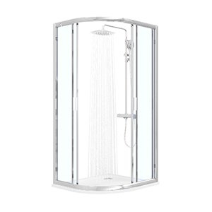 Ravak BLCP4-90 SABINA bright alu+Transparent 3B270C40Z1
