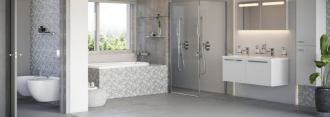 Ravak CR 064.00 Termostatická podomítková Chrome sprchová bez přepínače X070095