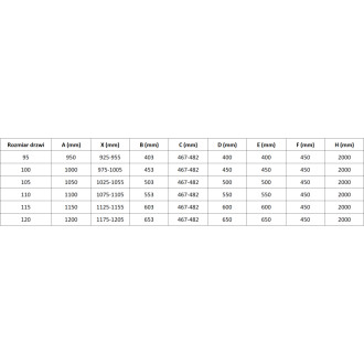 Sprchové dveře Mexen Mist-B s otočnými dveřmi 115 cm, průhledné, chrom - 8A2-115-001-01-00