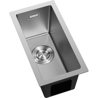 Jednodřezový ocelový dřez Mexen Trixo 230 x 440 mm, nerezová ocel - 6411221000-01