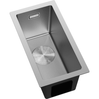 Jednodřezový ocelový dřez Mexen Trixo 230 x 440 mm, nerezová ocel HC - 6411221000-01HC