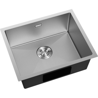 Jednodřezový ocelový dřez Mexen Trixo 540 x 440 mm, nerezová ocel HC - 6414541000-01HC