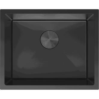 Mexen TRIXO ocelový dřez 1-bowl 540 x 440 mm, černá 6414541000-70