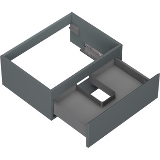 Mexen Orio koupelnová skříňka pod umyvadlo 60 cm, 1 zásuvka, matný grafit - 91A10-06023-1-BF66
