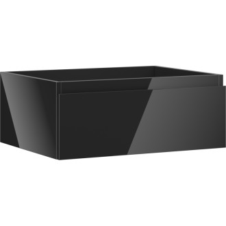 Mexen Orio koupelnová skříňka pod umyvadlo 60 cm, 1 zásuvka, lesklá černá - 91A10-06023-1-BF70