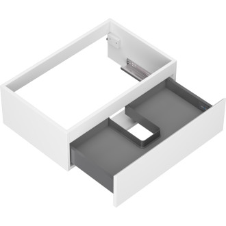 Mexen Orio koupelnová skříňka pod umyvadlo 70 cm, 1 zásuvka, matná bílá - 91A10-07023-1-BF01