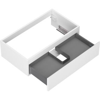 Mexen Orio koupelnová skříňka pod umyvadlo 80 cm, 1 zásuvka, matná bílá - 91A10-08023-1-BF01